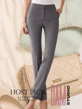 LOFT Petite Gray Pixie Pants | Slim Ankle | Curvy Stretch | Size SP | Petite